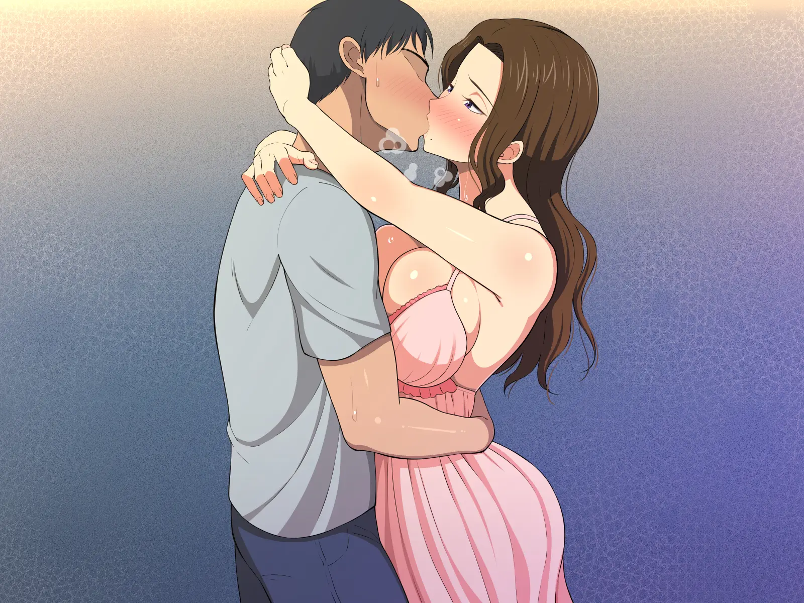 Ore No Kaa-San Ga Muchimuchi Bakunyuu De Gaman Dekinai!| 우리 엄마가 쭉쭉빵빵 폭유라서 참을 수 없어!